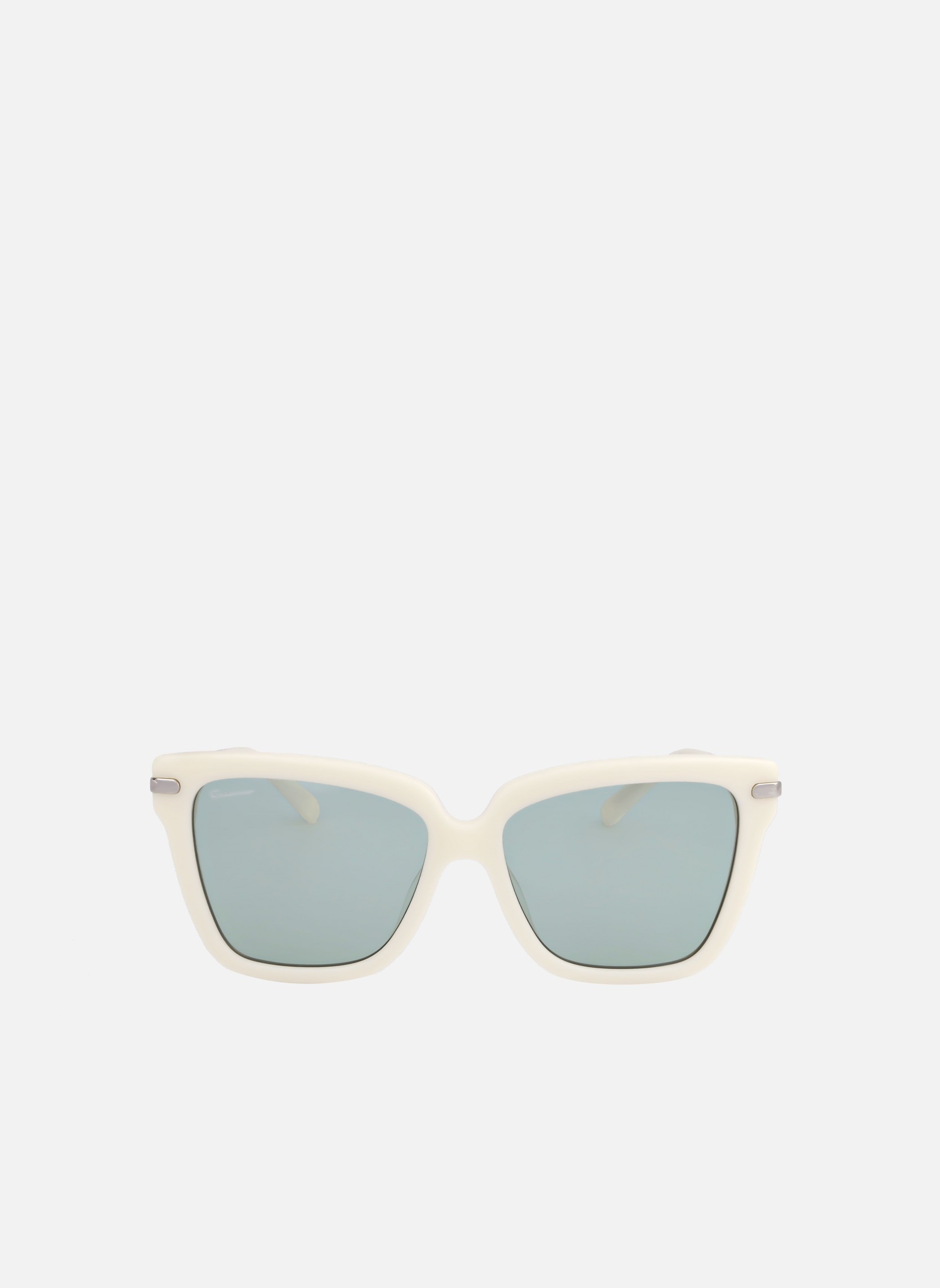 Lunettes de soleil femme beige Salvatore Ferragamo Lunettes de soleil femme beige Ivoire