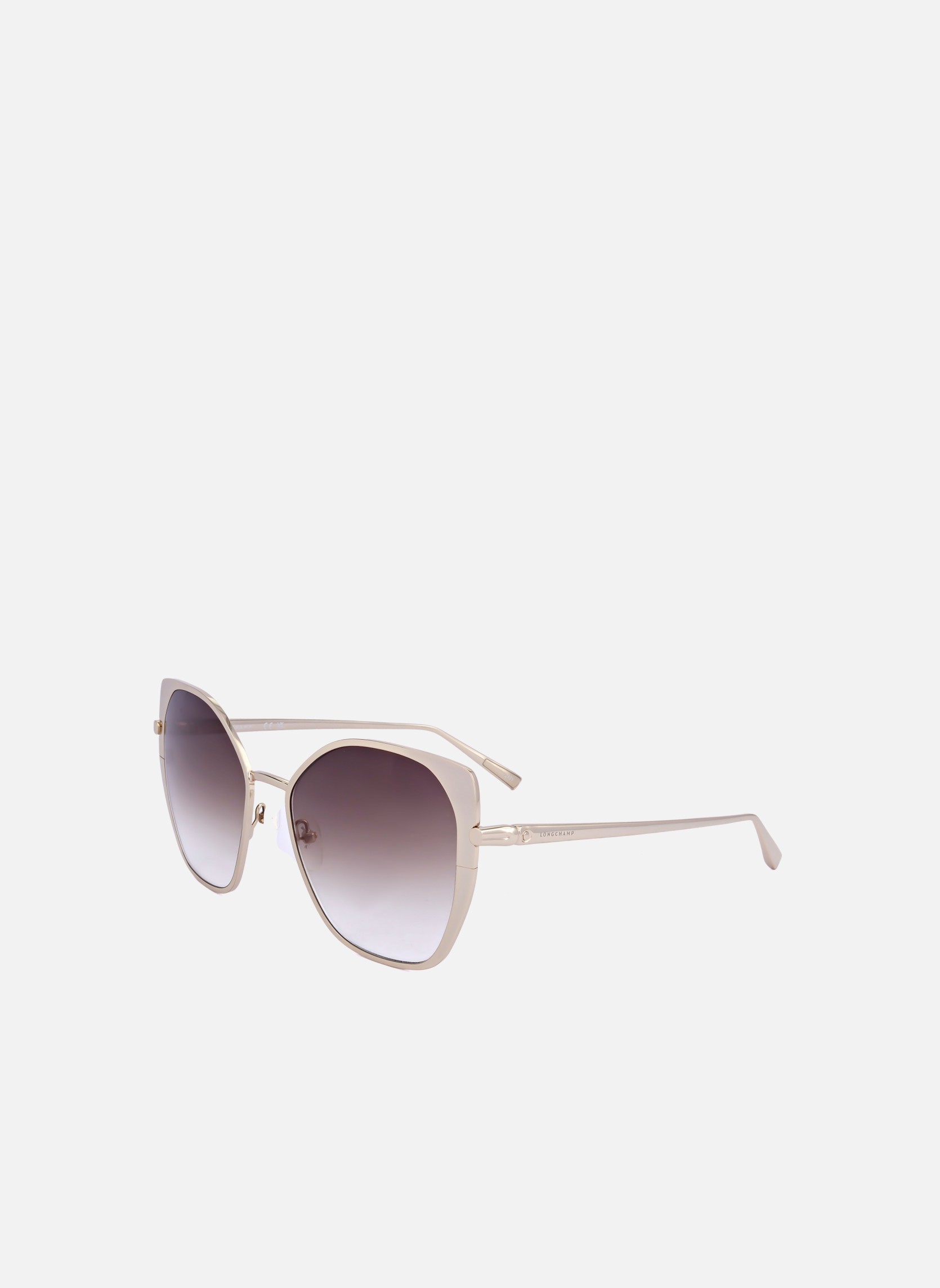 Lunettes de soleil femme or et bronze Longchamp Lunettes de soleil femme or et bronze Or