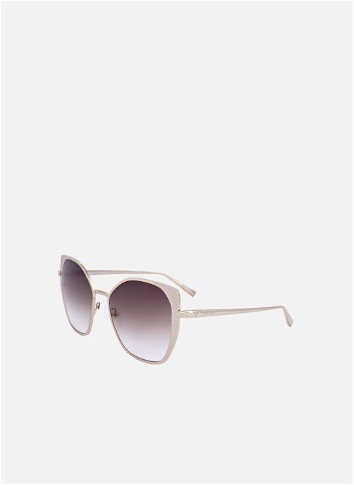 Longchamp Lunettes de soleil femme or et bronze