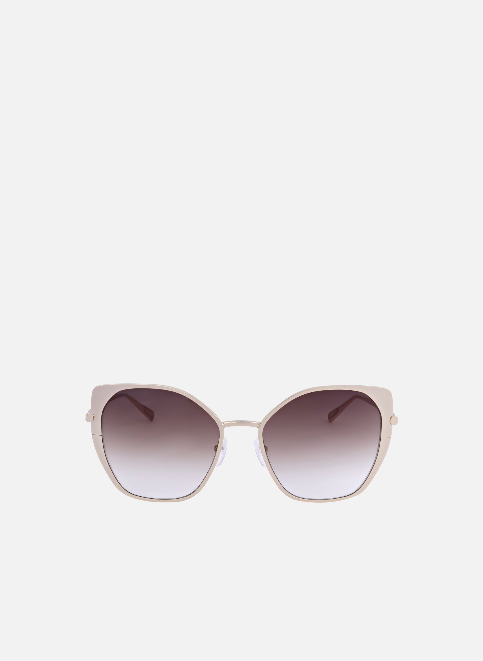 Lunettes de soleil femme or et bronze Longchamp Lunettes de soleil femme or et bronze Or