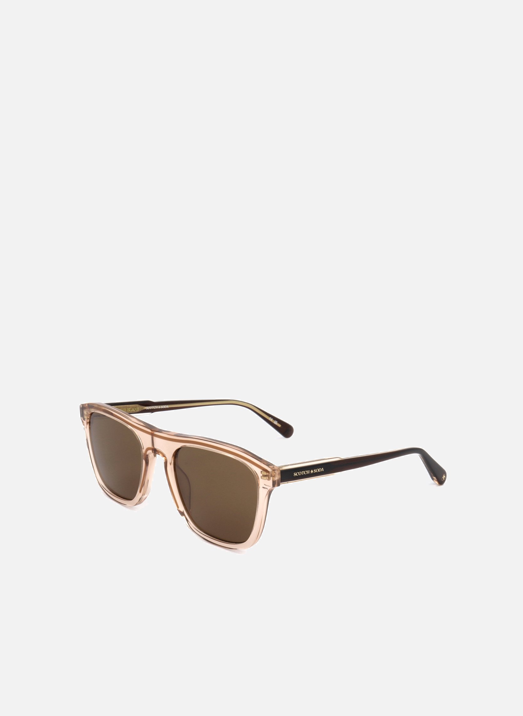 Lunettes de soleil homme marron Scotch & Soda Lunettes de soleil homme marron Marron