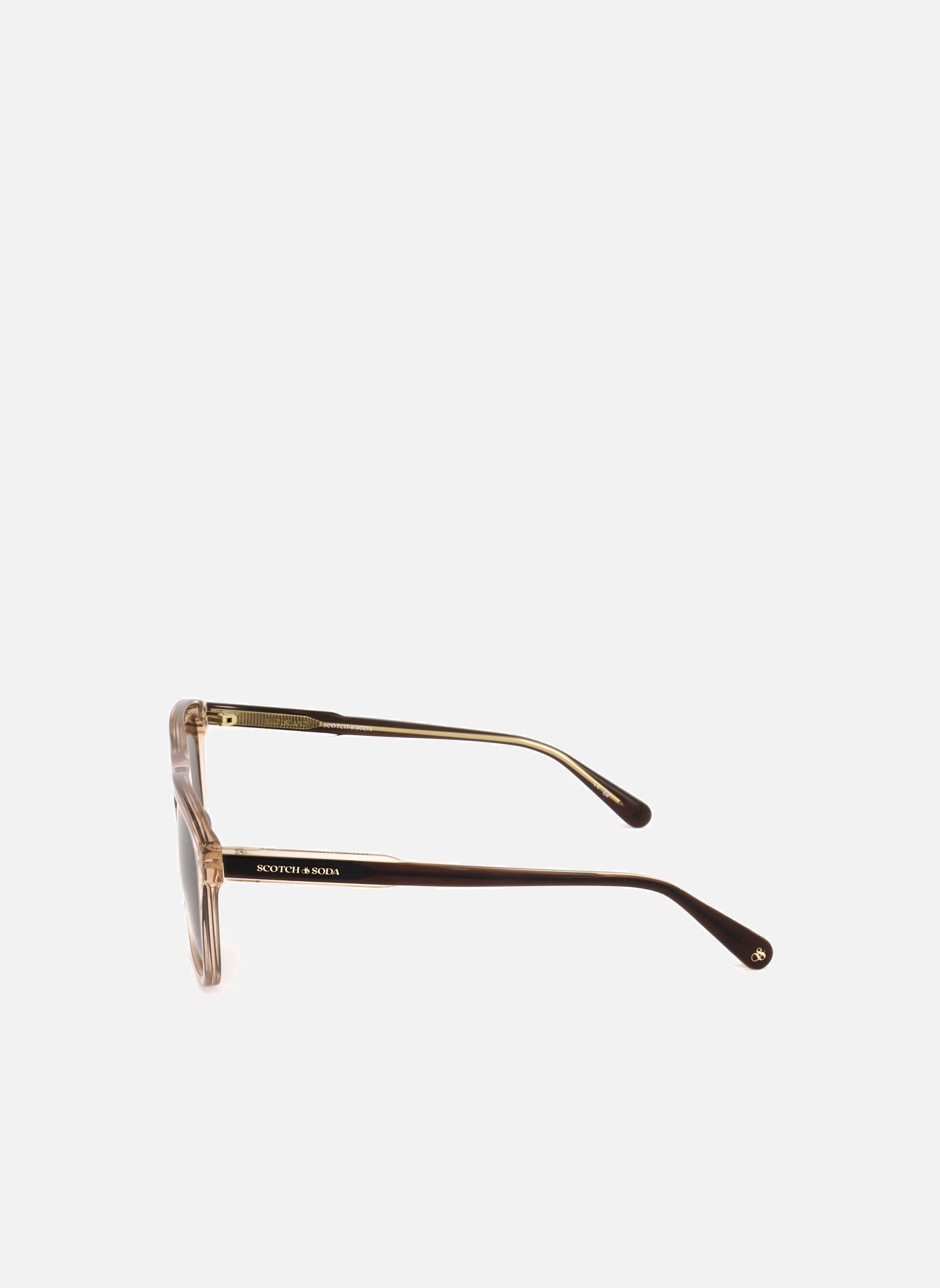 Lunettes de soleil homme marron Scotch & Soda Lunettes de soleil homme marron Marron