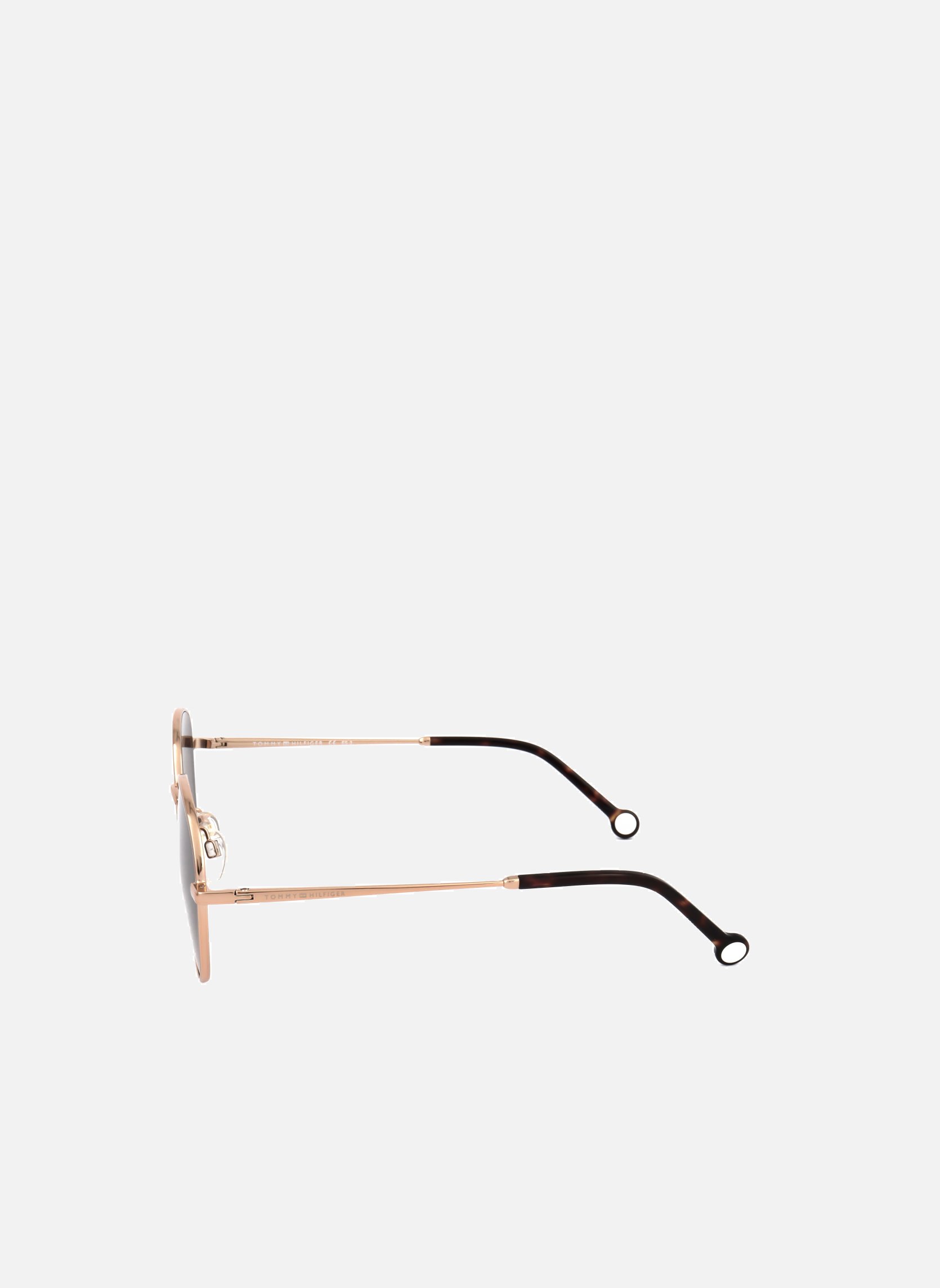 Lunettes de soleil femme or et bronze Tommy Hilfiger Lunettes de soleil femme or et bronze Or