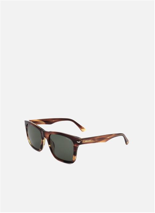 Police Lunettes de soleil homme marron