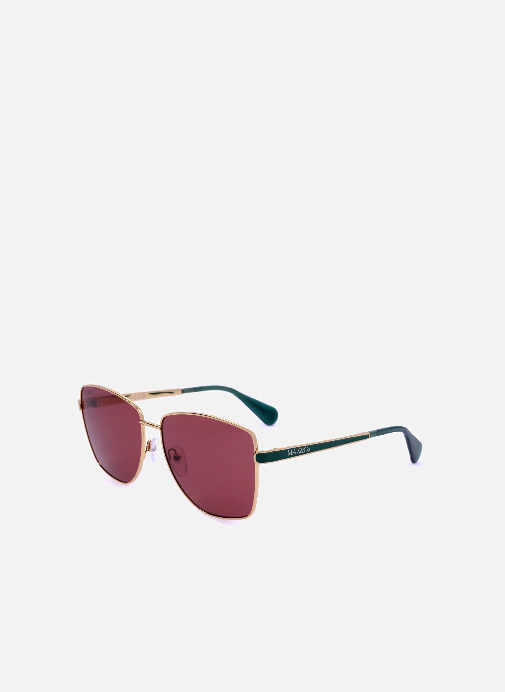 Lunettes de soleil femme or et bronze Max&Co. Lunettes de soleil femme or et bronze Or