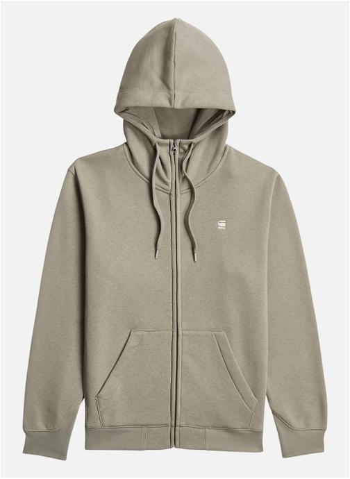 G-Star RAW Sweats à capuche Sweat à capuche droit - D16122-C235 homme marron