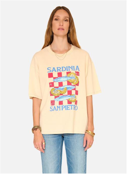 MKT Studio Tee-shirts Tee shirt Tidine Natural femme beige