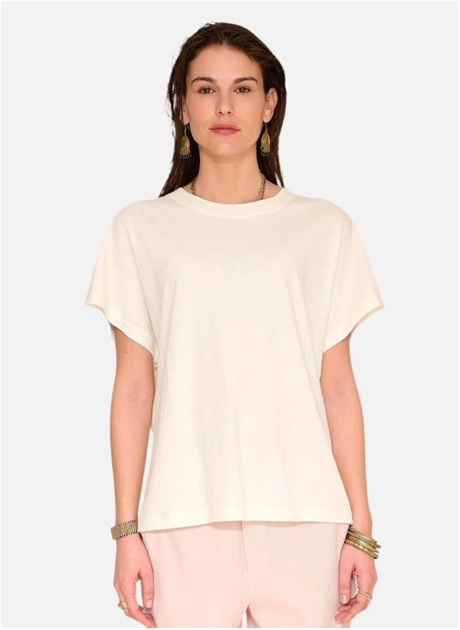 MKT Studio Tee-shirts Tee shirt Trogir Boudoir femme blanc