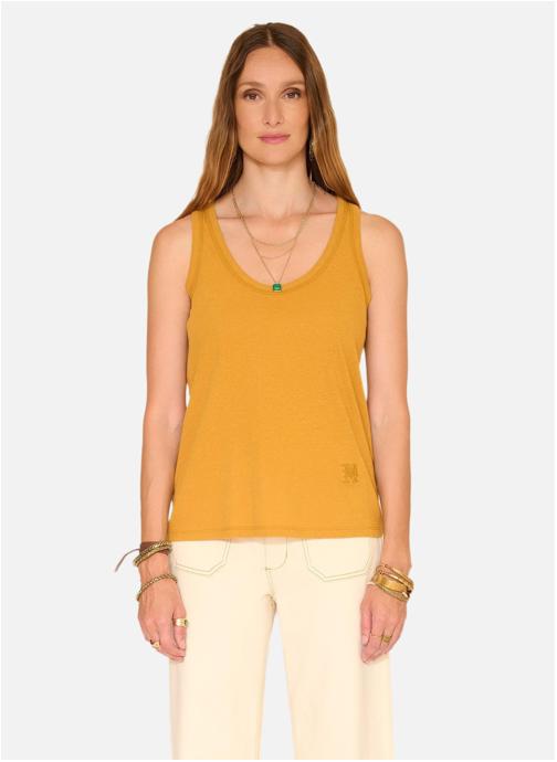 MKT Studio Tee-shirts Tee shirt Tonca Kaki femme jaune
