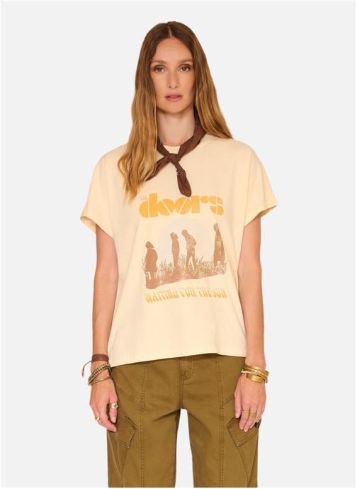 MKT Studio Tee-shirts Tee shirt Trempy.doors Natural femme beige