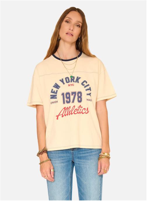 MKT Studio Tee-shirts Tee shirt Tiali Natural femme beige