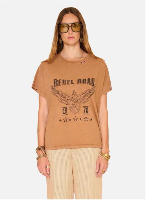 MKT Studio Tee-shirts Tee shirt Togali Cherry femme marron