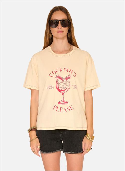 MKT Studio Tee-shirts Tee shirt Tocko Natural femme beige
