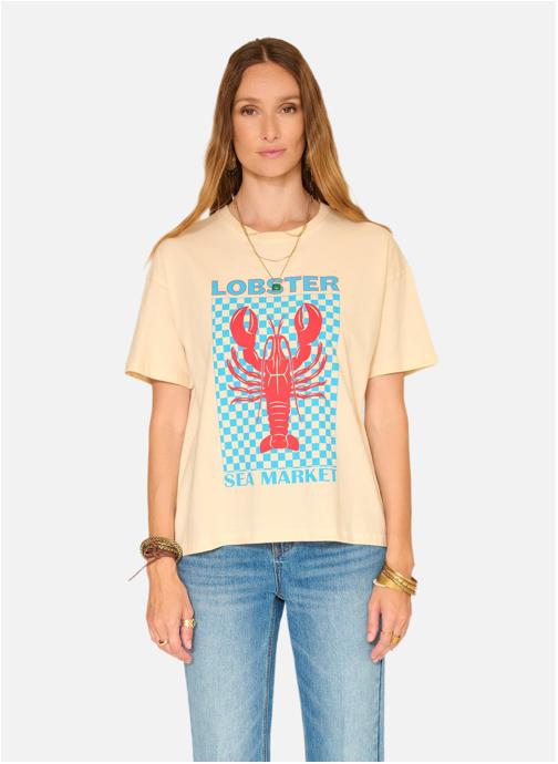 MKT Studio Tee-shirts Tee shirt Toyo Natural femme beige