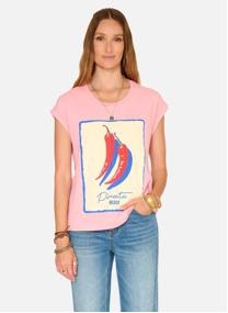 Tee-shirts Tee shirt Timent Boudoir femme beige