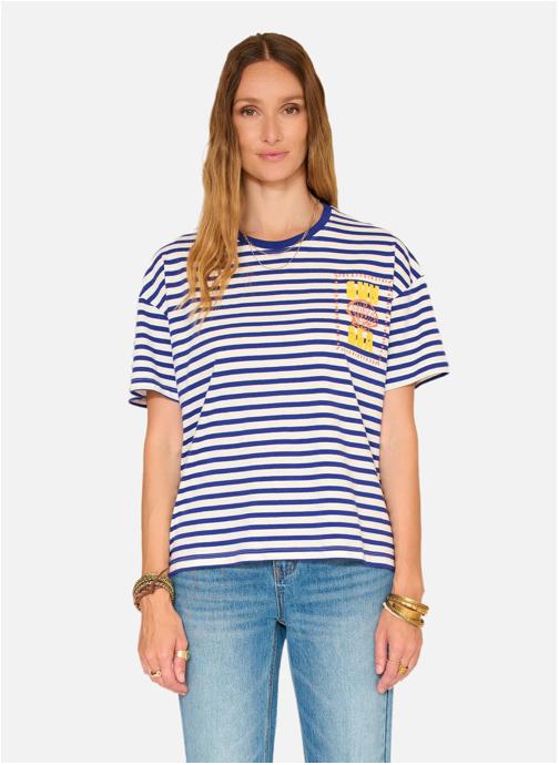 MKT Studio Tee-shirts Tee shirt Tishell Craie femme rose