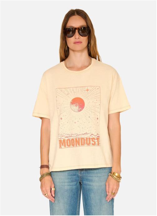 MKT Studio Tee-shirts Tee shirt Twitch Natural femme beige
