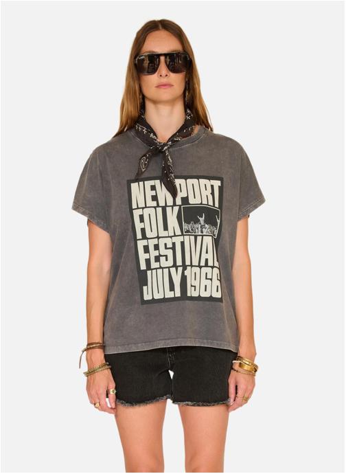 MKT Studio Tee-shirts Tee shirt Tilifal Grey femme gris