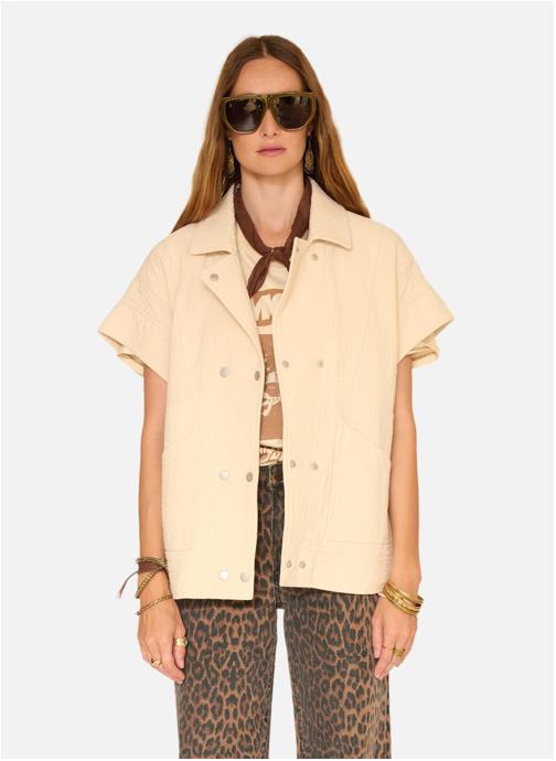 MKT Studio Vestes Veste Walter Natural femme beige