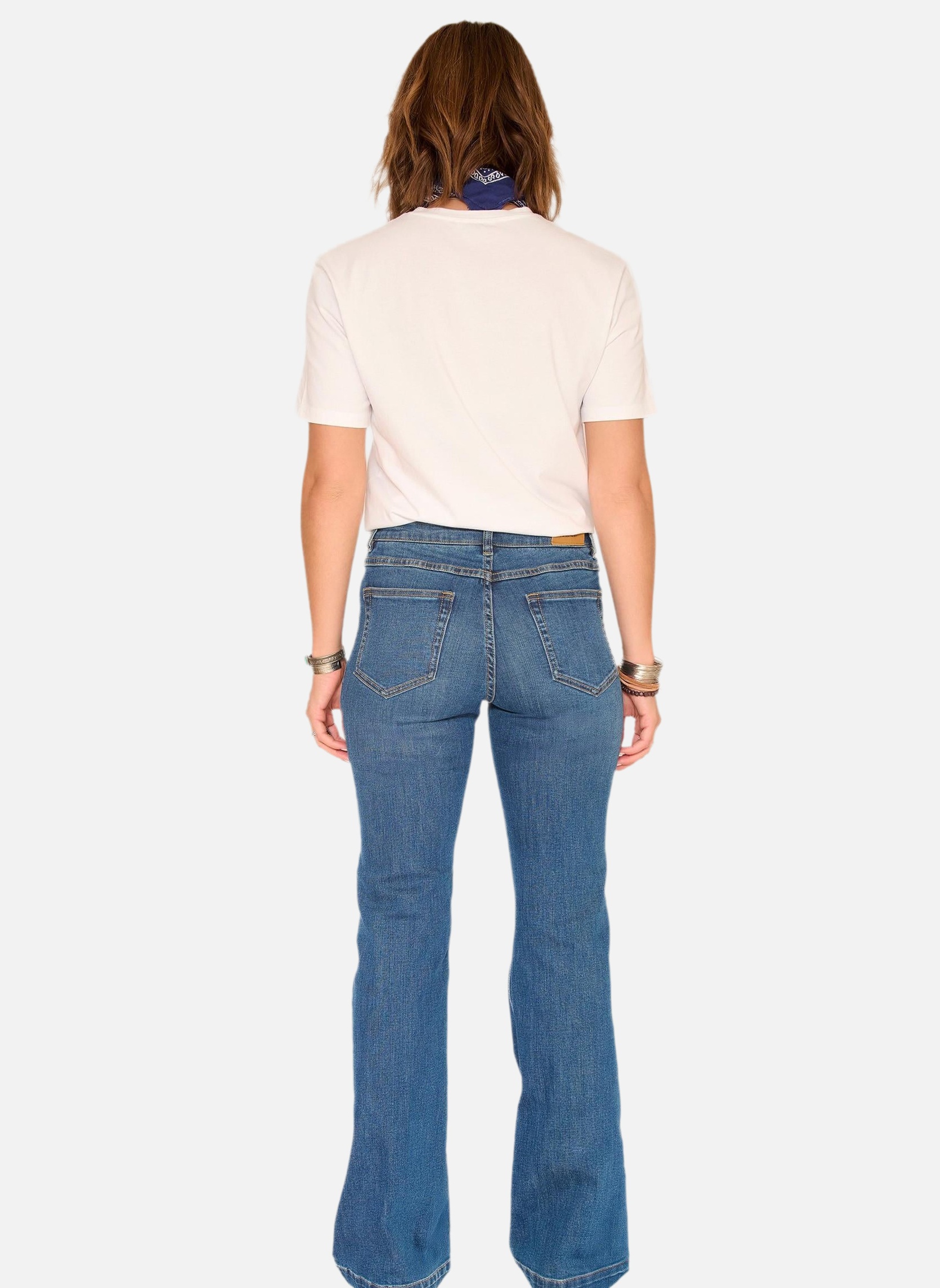 Jeans droit Jean The Diana Wilson Blue Texas Wash femme bleu MKT Studio Jeans droit Jean The Diana Wilson Blue Texas Wash femme bleu Bleu délavé