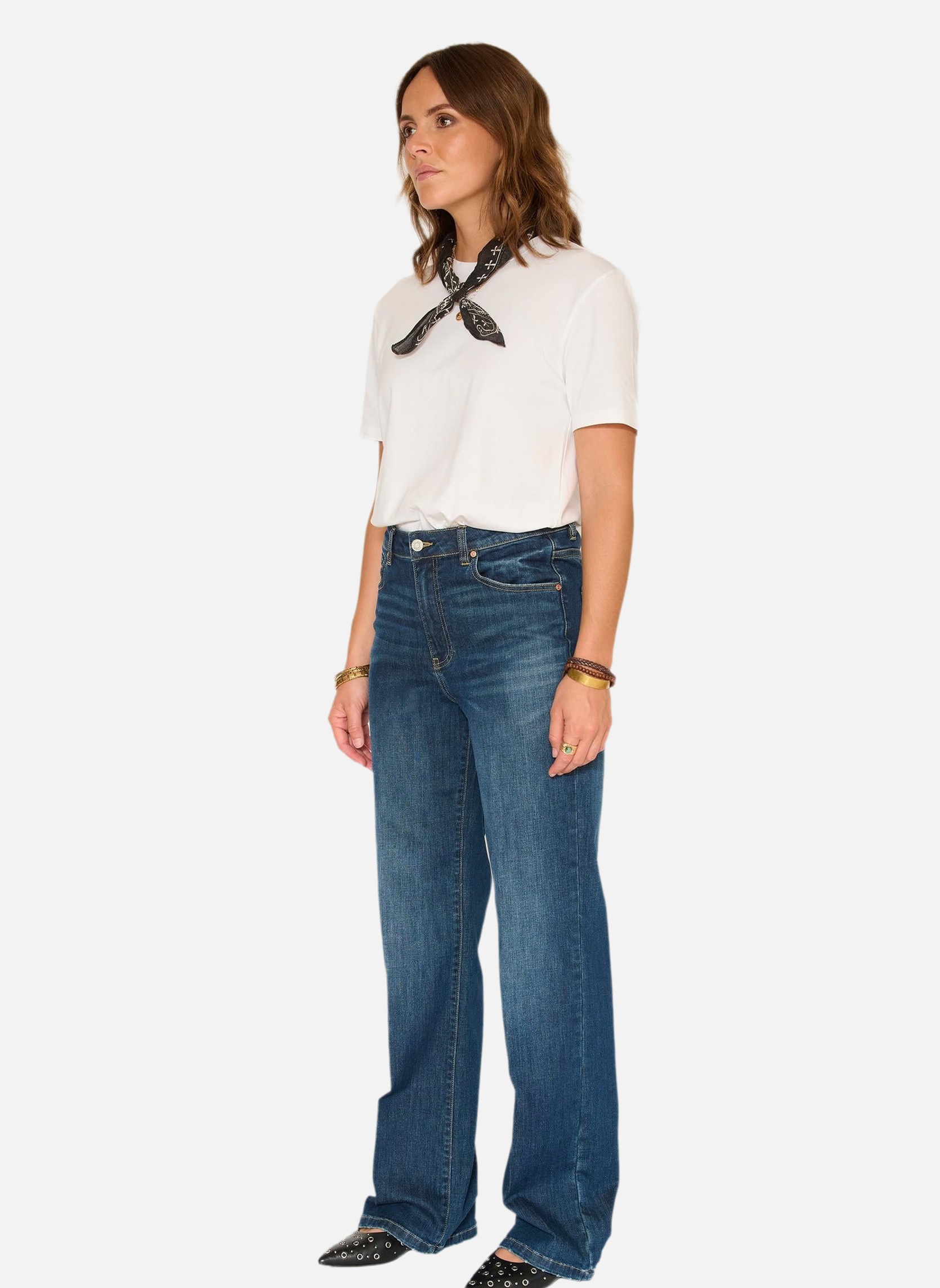 Jeans droit Jean The Jagger Wilson Blue Arkansas Wash femme bleu MKT Studio Jeans droit Jean The Jagger Wilson Blue Arkansas Wash femme bleu Bleu délavé