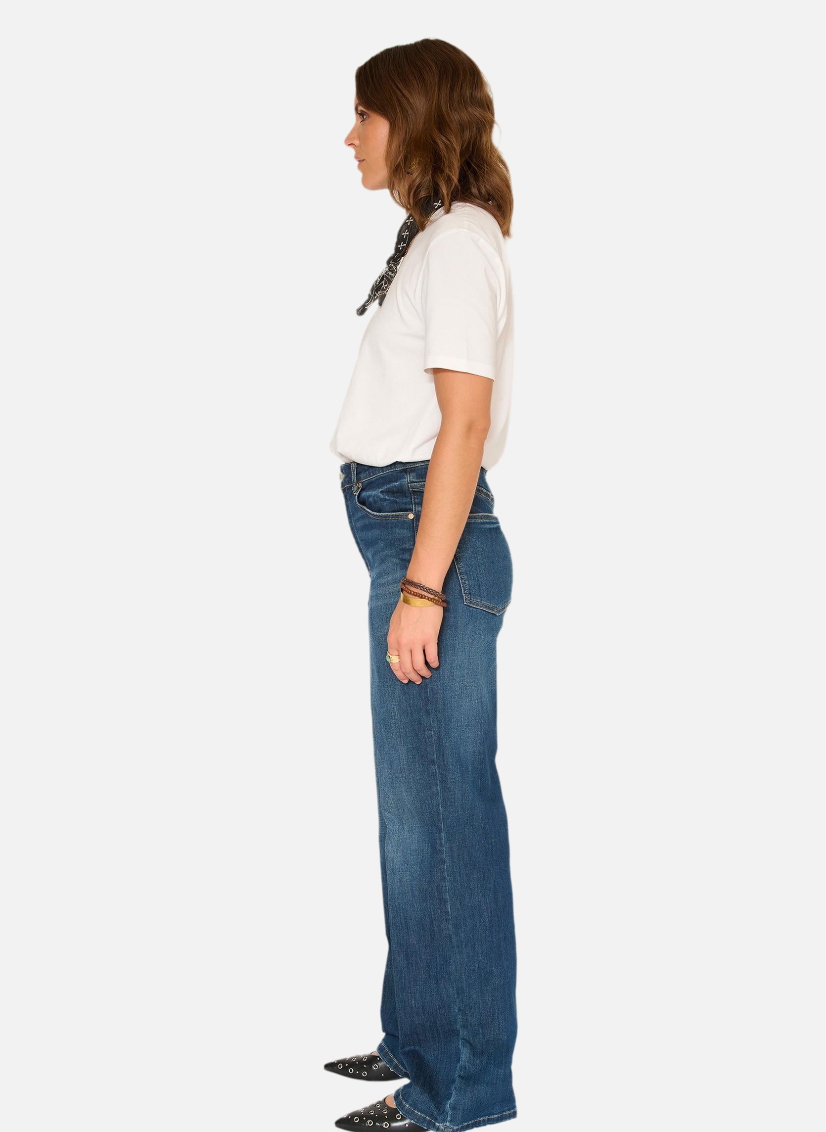 Jeans droit Jean The Jagger Wilson Blue Arkansas Wash femme bleu MKT Studio Jeans droit Jean The Jagger Wilson Blue Arkansas Wash femme bleu Bleu délavé