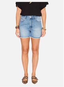 Jeans droit Short The Playa Authentic Blue Cheryl Wash femme bleu
