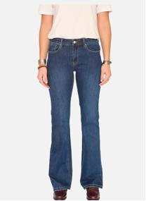 Jeans droit Jean The Harley Wilson Blue Texas Wash femme bleu