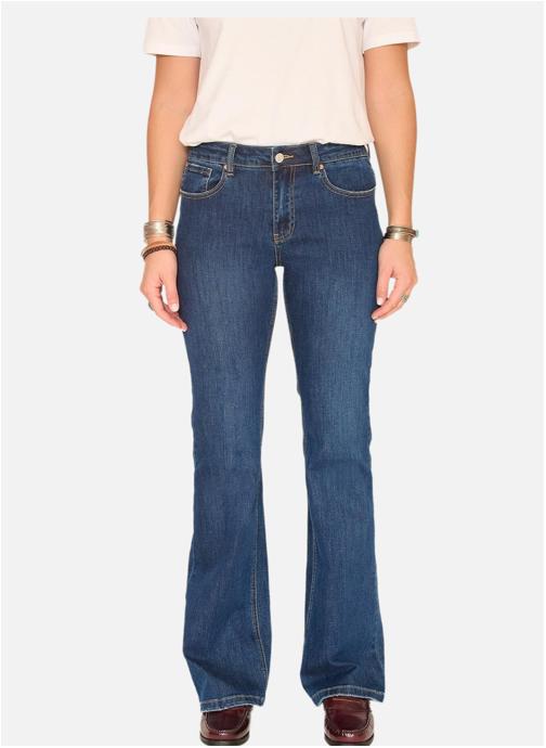 MKT Studio Jeans droit Jean The Harley Wilson Blue Texas Wash femme bleu