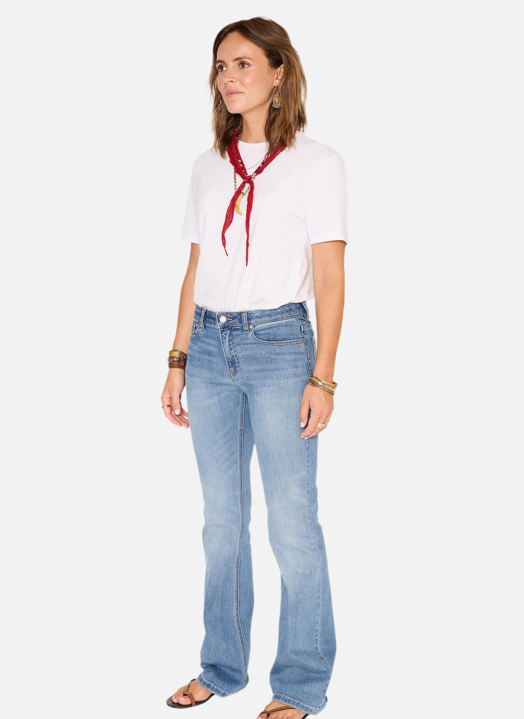 Jeans droit Jean The Harley Wilson Blue Camden Wash femme bleu MKT Studio Jeans droit Jean The Harley Wilson Blue Camden Wash femme bleu Bleu délavé