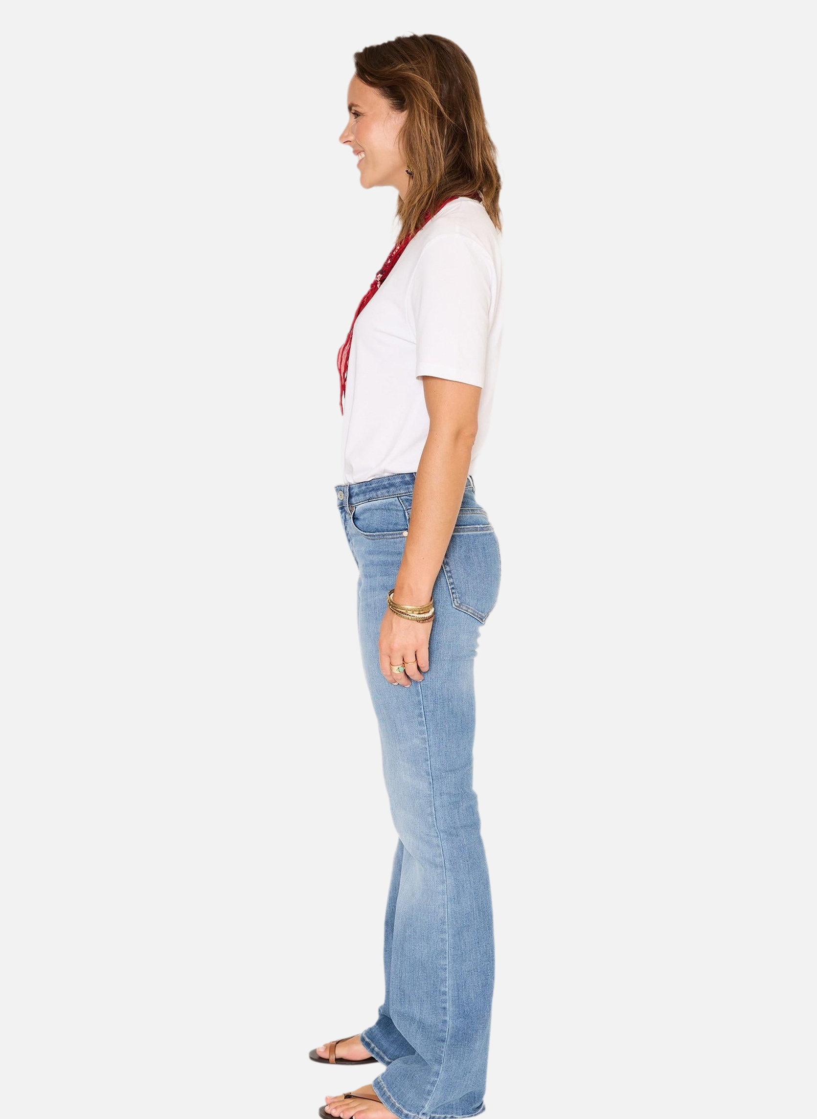 Jeans droit Jean The Harley Wilson Blue Camden Wash femme bleu MKT Studio Jeans droit Jean The Harley Wilson Blue Camden Wash femme bleu Bleu délavé
