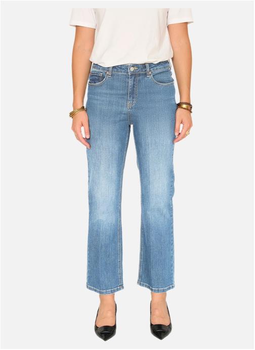 MKT Studio Jeans droit Jean The Linda Wilson Blue Camden Wash femme bleu