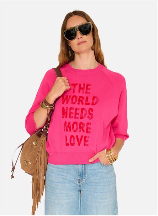 MKT Studio Pulls Pull Kalove Raspberry femme rouge