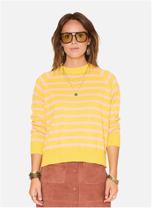MKT Studio Pulls Pull Kisso Yellow femme jaune