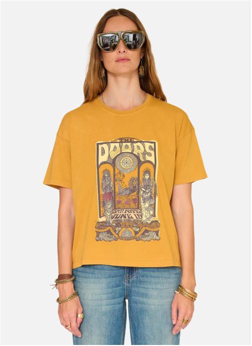 MKT Studio Tee-shirts Tee shirt Takomi.doors Curry femme jaune