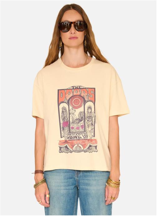 MKT Studio Tee-shirts Tee shirt Takomi.doors Curry femme beige