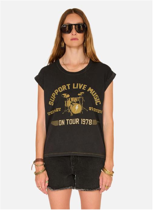 MKT Studio Tee-shirts Tee shirt Tamuse Black femme noir