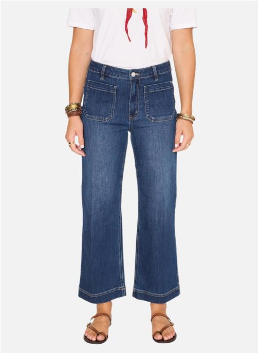 MKT Studio Jeans droit Jean The Frida Wilson Blue Texas Wash femme bleu