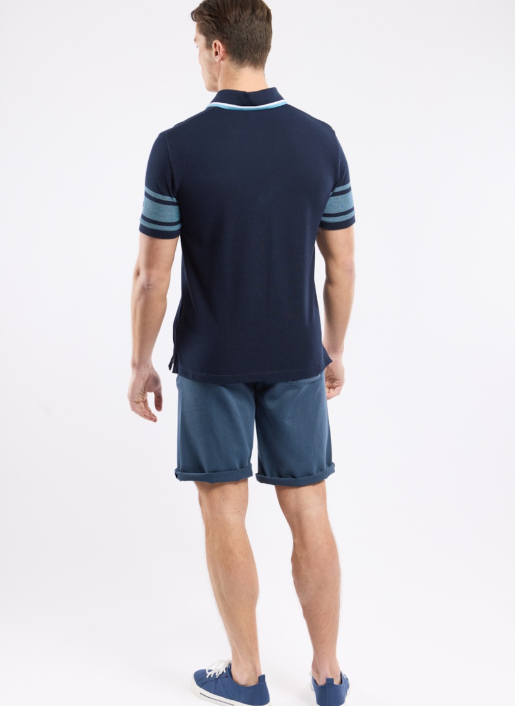 Polos Polo 75896 marine deep homme bleu Armor Lux Polos Polo 75896 marine deep homme bleu Bleu marine