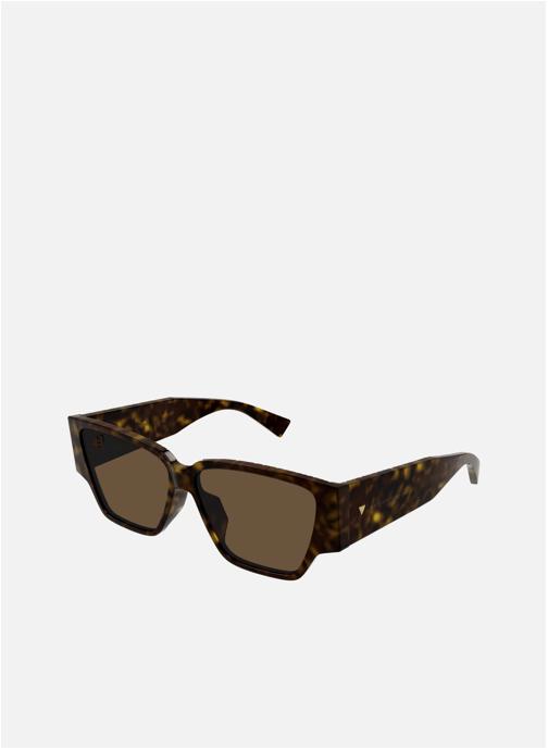 Bottega Veneta Lunettes de soleil femme marron