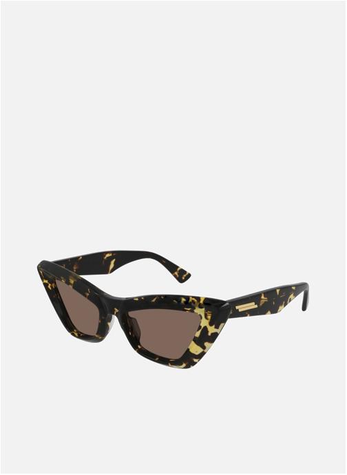 Bottega Veneta Lunettes de soleil femme marron