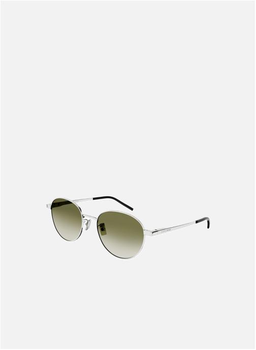 Saint Laurent Lunettes de soleil homme argent