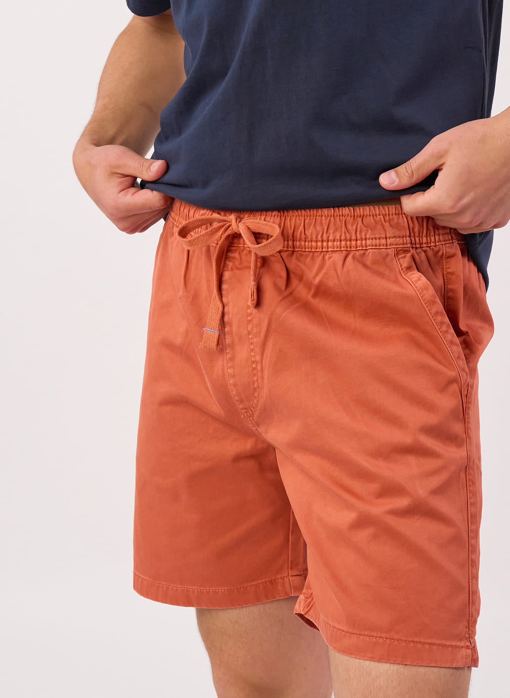 Shorts Coton homme rouge BILLYBELT Shorts Coton homme rouge Rouge