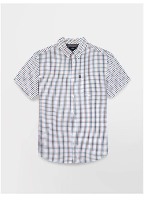 TBS Chemises Chemise manches courtes TIMMYCHA MANGROVE homme vert