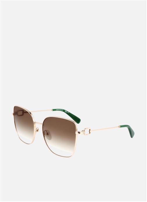 Longchamp Lunettes de soleil femme or et bronze