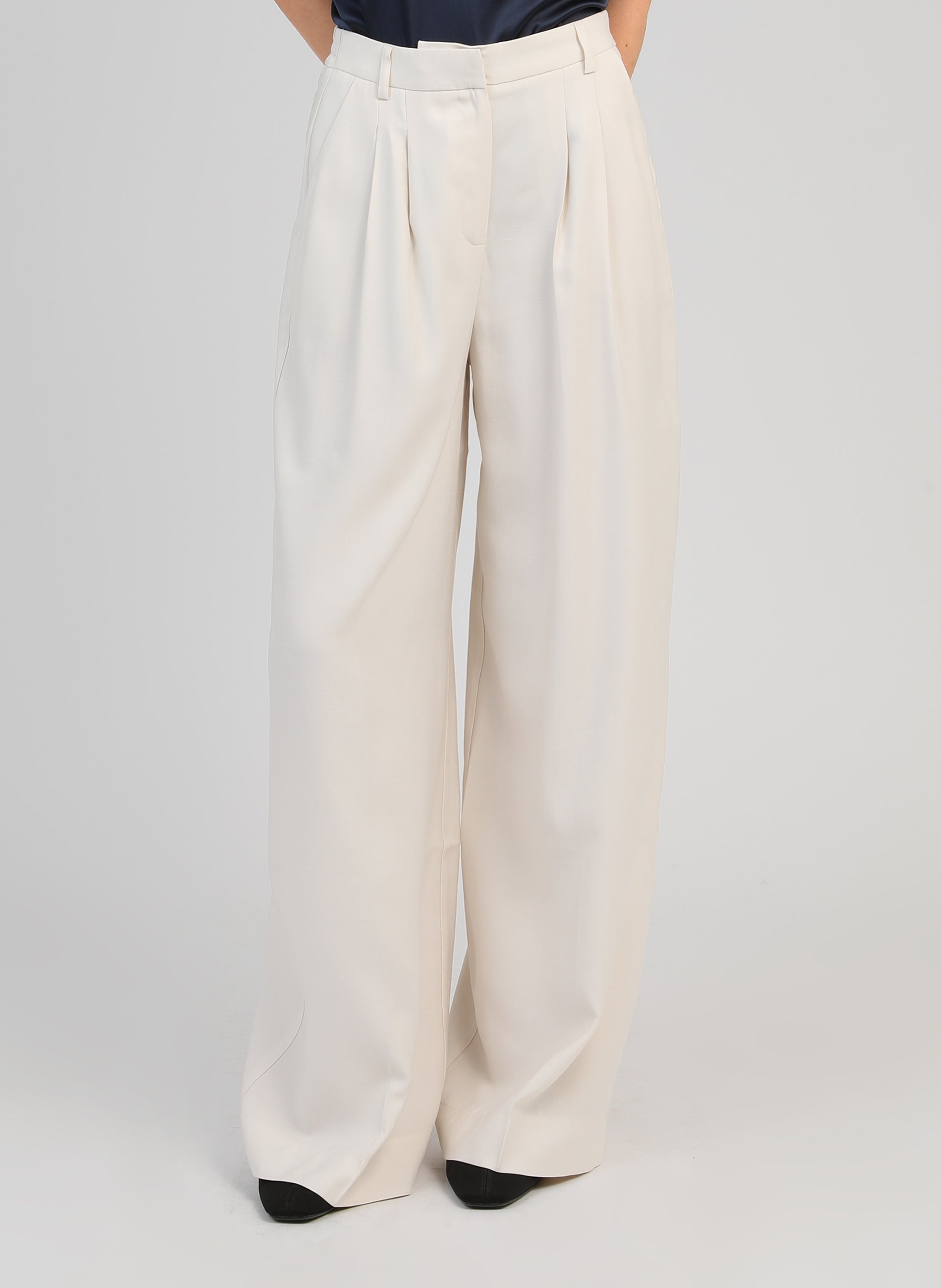 Pantalons droit PANTALON PEPY ecru femme blanc An'ge Pantalons droit PANTALON PEPY ecru femme blanc Blanc
