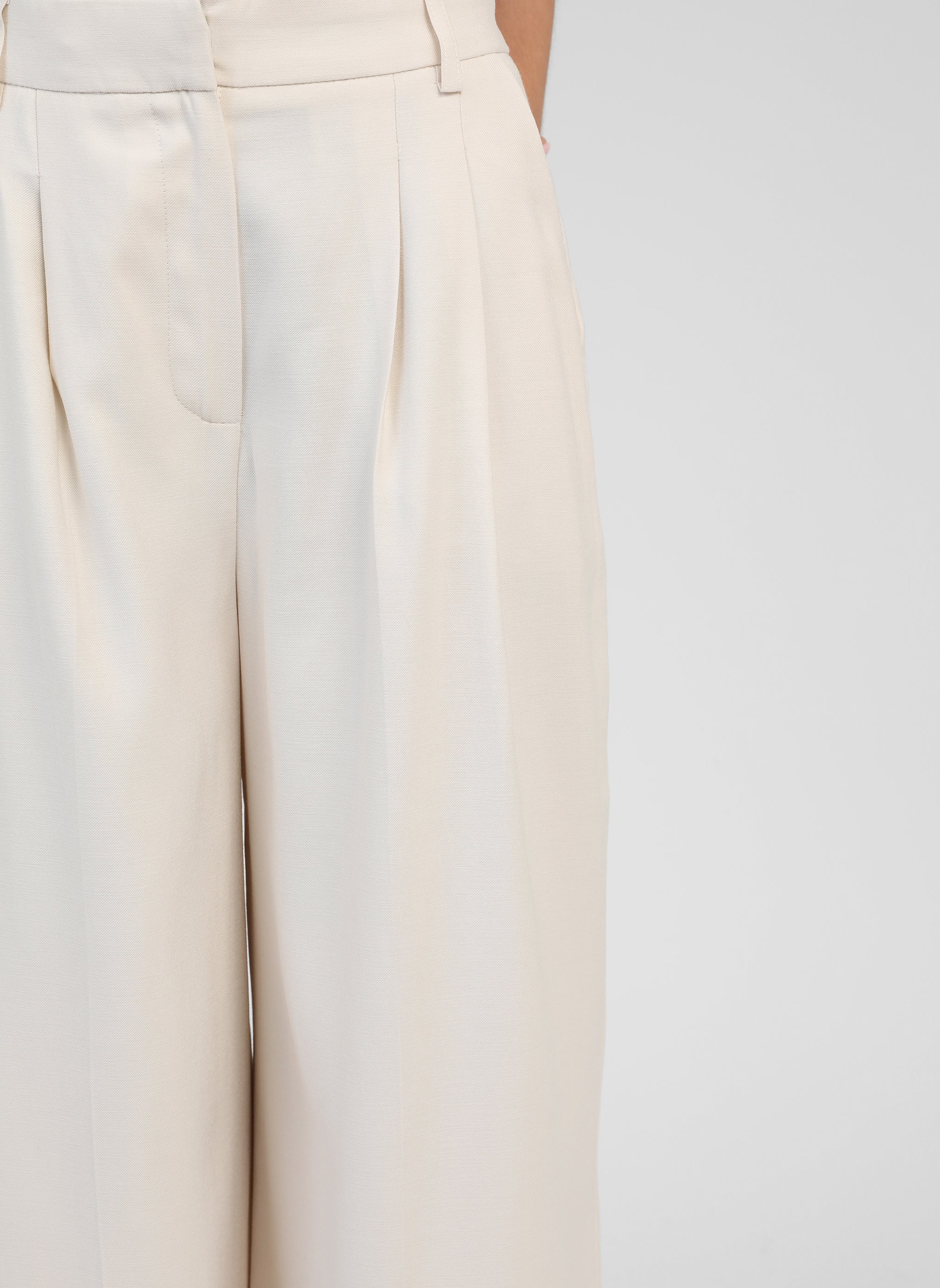 Pantalons droit PANTALON PEPY ecru femme blanc An'ge Pantalons droit PANTALON PEPY ecru femme blanc Blanc