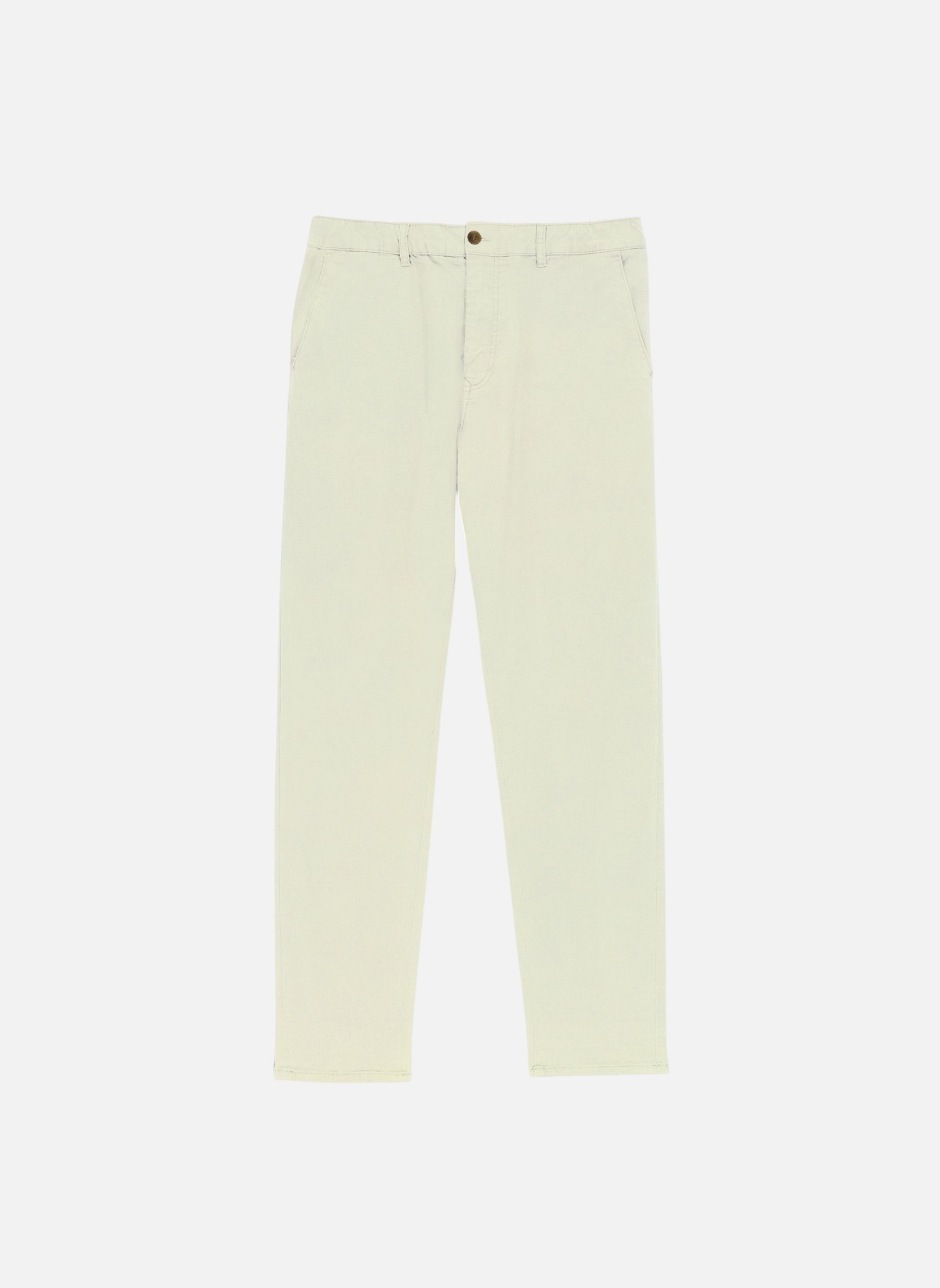 Pantalons droits 549 homme beige Serge Blanco Pantalons droits 549 homme beige Crème