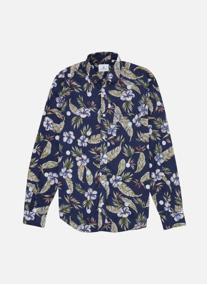 Chemises Chemise ML homme bleu Serge Blanco Chemises Chemise ML homme bleu Bleu foncé
