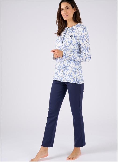 Damart Combinaisons 64026 femme bleu